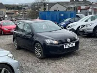 Used VW Golf VI S 105 HP (77 kW) 2010 Black Hatchback