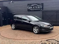 Used VW Golf VII Match 122 HP (89 kW) 2015 Black Hatchback
