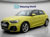 Used Audi A1 Sportback S-Line 150 HP (110 kW) 2019 Yellow Hatchback