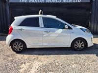 Used Kia Picanto 65 HP (47 kW) 2016 White Hatchback