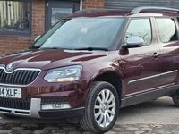 Used Skoda Yeti SE 105 HP (77 kW) 2014 Maroon SUV