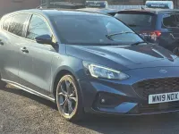 Used Ford Focus ST-Line 125 HP (91 kW) 2019 Blue Hatchback