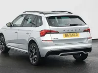 Used Skoda Kamiq Monte Carlo 147 HP (108 kW) 2021 Brilliant silver metallic SUV