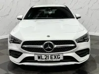 Used Mercedes CLA200 AMG line 163 HP (119 kW) 2021 White Coupe