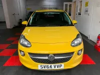 Used Vauxhall Adam Jam 70 HP (51 kW) 2014 Yellow Hatchback