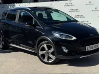 Used Ford Fiesta Active 100 HP (73 kW) 2018 Black Hatchback
