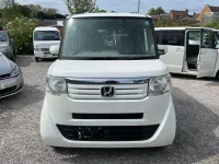 Używany Honda N Box 2014 Biały Minivan
