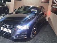 Used Audi A4 Black Edition 177 HP (130 kW) 2013 Black Estate