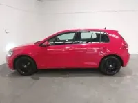 Used VW Golf VII SE 125 HP (91 kW) 2017 Red Hatchback