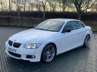 Used BMW 320 Cabriolet Sport Line 2012 White Cabriolet