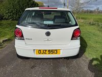 Used VW Polo Match 60 HP (44 kW) 2009 White Hatchback