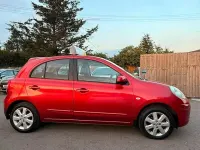 Used Nissan Micra Acenta 80 HP (58 kW) 2011 Red Hatchback