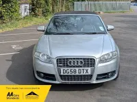 Used Audi A4 Cabriolet S-Line 2008 Silver Cabriolet