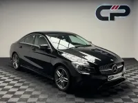 Used Mercedes CLA180 AMG line 122 HP (89 kW) 2019 Black Sedan