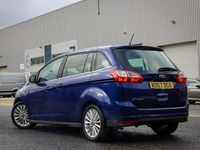 Used Ford Grand C-Max Titanium 120 HP (88 kW) 2018 Blue MPV