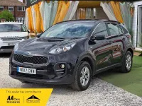 Used Kia Sportage 177 HP (130 kW) 2017 Black SUV