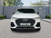 Used Audi Q3 Sportback Black Edition 150 HP (110 kW) 2021 White SUV