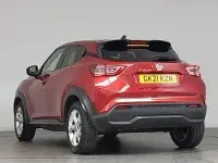 Used Nissan Juke N-Connecta 114 HP (83 kW) 2021 Red SUV