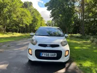 Used Kia Picanto 65 HP (47 kW) 2016 White Hatchback