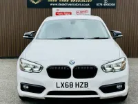 Used BMW 118 Comfort Edition 136 HP (100 kW) 2018 White Hatchback