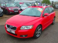 Used Volvo V50 SE Lux 115 HP (84 kW) 2011 Red Estate