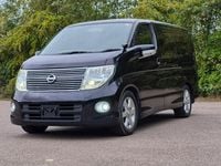 Used Nissan Elgrand 2009 Black MPV