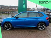 Used Skoda Kamiq Monte Carlo 113 HP (83 kW) 2025 Race blue metallic SUV