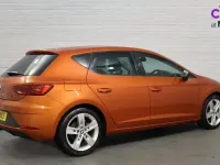 Used Seat Leon FR 150 HP (110 kW) 2019 Eclipse orange