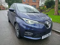 Used Renault Zoe Riviera 100 kW (136 HP) 2021 Blue Hatchback