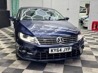 Used VW CC R-line 177 HP (130 kW) 2014 Blue Sedan