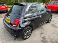 Used Fiat 500S S 2019 Black Hatchback