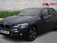 Used BMW 120 Sport Line 2014 Blue Hatchback