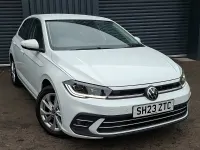 Used VW Polo Style 95 HP (69 kW) 2023 White Hatchback
