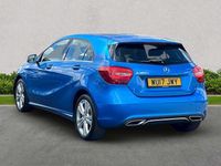 Used Mercedes A180 2017 Blue Hatchback