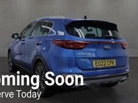 Used Kia Sportage GT-Line S 136 HP (100 kW) 2021 Blue SUV