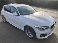 Used BMW 120 M Sport 190 HP (139 kW) 2017 White Hatchback