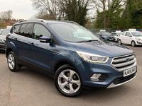 Used Ford Kuga Titanium 150 HP (110 kW) 2018 Blue SUV