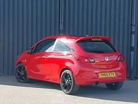 Used Vauxhall Corsa Edition 90 HP (66 kW) 2016 Red Hatchback