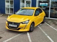 Used Peugeot 208 Allure+ 101 HP (74 kW) 2022 Yellow Hatchback
