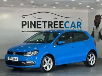 Usado VW Polo SEL 90 HP (66 kW) 2014 Azul Citadino