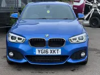 Used BMW 120 M Sport 190 HP (139 kW) 2016 Blue Hatchback