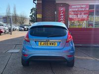Used Ford Fiesta Titanium 2009 Blue Hatchback