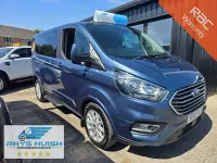 Used Ford Tourneo Custom Titanium 130 HP (95 kW) 2021 Blue Van