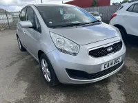 Used Kia Venga 90 HP (66 kW) 2014 Silver Hatchback