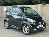 Used Smart ForTwo Cabrio Edition #1 2014 Black Cabriolet
