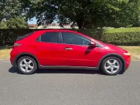 Used Honda Civic SE 140 HP (102 kW) 2010 Red Hatchback