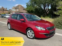 Used Peugeot 308 Active 120 HP (88 kW) 2016 Red Hatchback