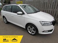 Used Skoda Fabia SE L 95 HP (69 kW) 2018 White Estate