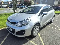 Used Kia Rio 107 HP (78 kW) 2012 Silver Hatchback