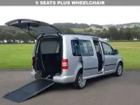 Used VW Caddy Maxi Life 102 HP (75 kW) 2015 Silver MPV